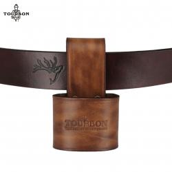 ourbon-Porte-marteau en cuir véritable, outil d'étui de hache LIVRAISON GRATUITE !!