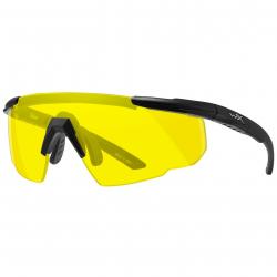 Lunettes SABER ADVANCED (Couleur: Monture : noir mat, Verre : jaune)