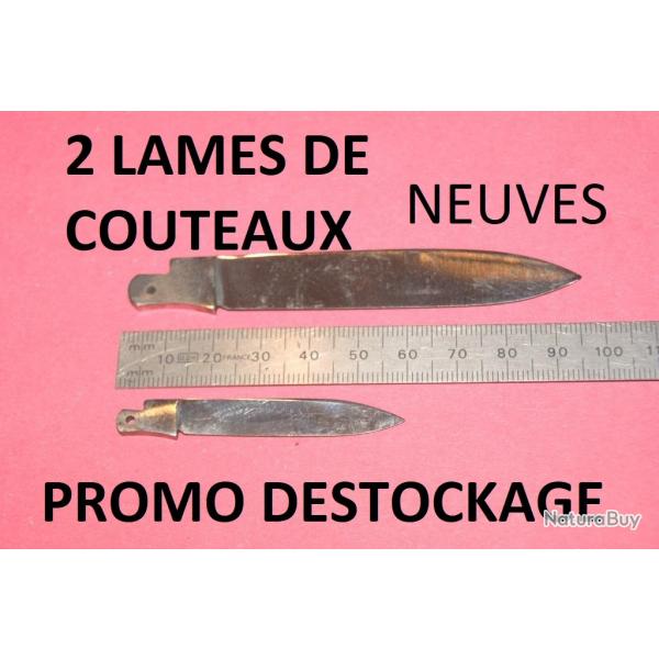 lot de 2 lames de couteaux  4.00 Euros !!!!!!!!!!!!!!!!!!- VENDU PAR JEPERCUTE (D9H51)