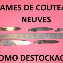 lot de 5 lames de couteaux à 10.00 Euros !!!!!!!!!!!!!!!!!!- VENDU PAR JEPERCUTE (D9H39)
