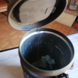 Boîtier masque à gaz Ww2 allemand petit modèle