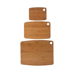 3 Planches à decouper bambou