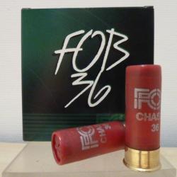 DM24.2 - LOT DE 200 MUNITIONS FOB 36  CAL 12X70  36GR N°4 BOURRE JUPE