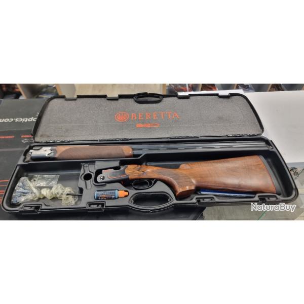Fusil superpos trap beretta 690 cal 12/70 can 76 cm occasion