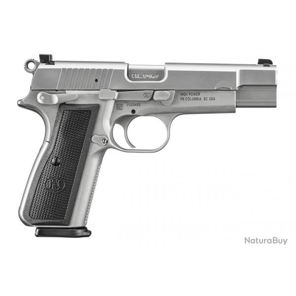 Pistolet FN HERSTAL High Power  "dition Limite" cal.9x19 Inox