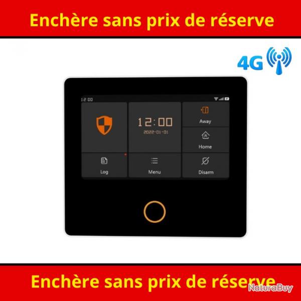 Enchre sans prix de rserve - Centrale d'alarme maison sans fil 4G - Guide en franaise