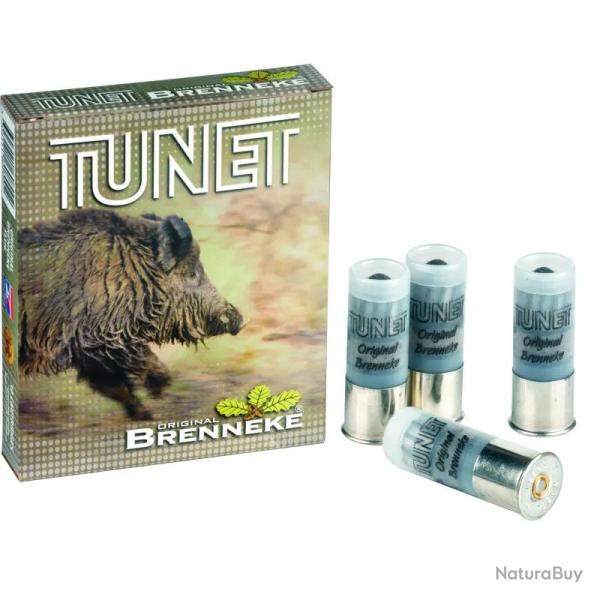 Cartouches Tunet Brenneke Calibre 12/67 Bourre Grasse