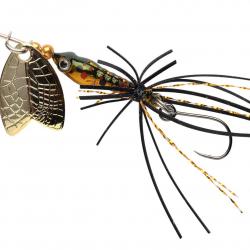 Cuiller Tournante Spro Larva Mayfly Micro Spinner 4g Single Hook Brown Trout