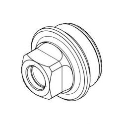 Adaptateur B&T HUB pour modérateur PRINT-X - Filetage 1/2´´-28 UNEF