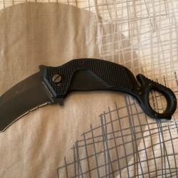 VEND COUTEAU PLIANT EXTREMA RATIO NIGHTMARE BLACK.