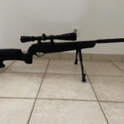 carabine à plomb Stoeger X20 ATAC S2 Suppressor 19.9Joules et lunette 3-9x4 + bipied + kit entretien