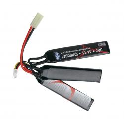 BATTERIE LI-PO 11.1V 1300MAH 3 STICKS "ASG"