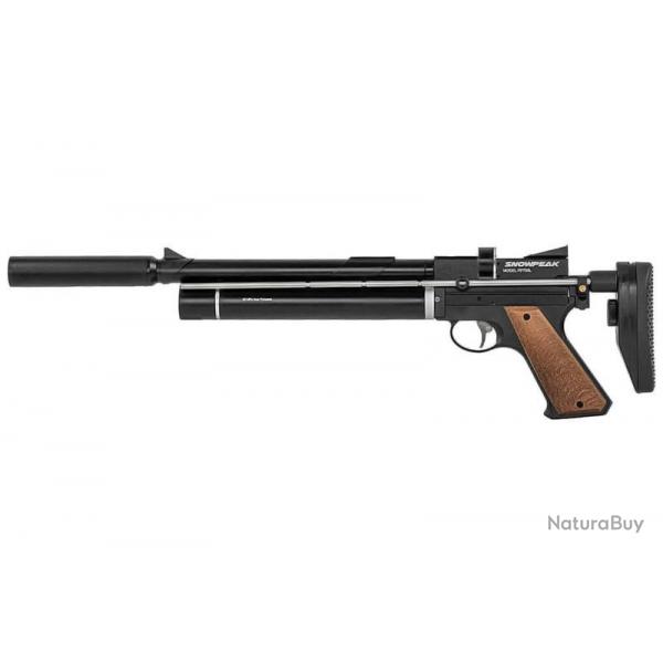Pistolet PCP PP750L Snowpeak Calibre 5.5 mm / .22