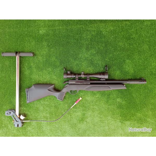 PACK ARROW ! Carabine Arrow Gamo Cal. 4,5 mm + Bomba pcp + Lunette 4-16 X 40AO