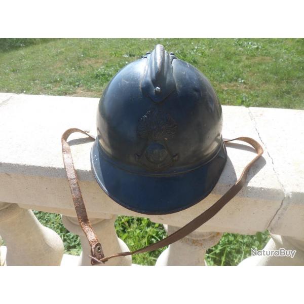 casque adrian modele 1915 d infanterie de marine  coloniales