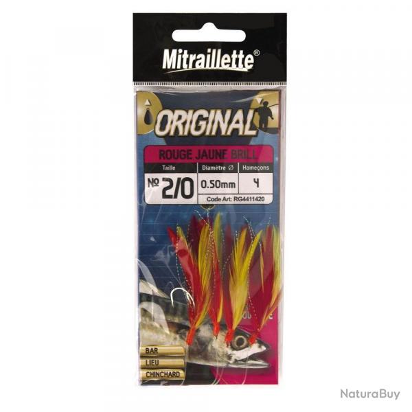 Mitraillette Original 5h 1/0 Rouge Jaune Brill