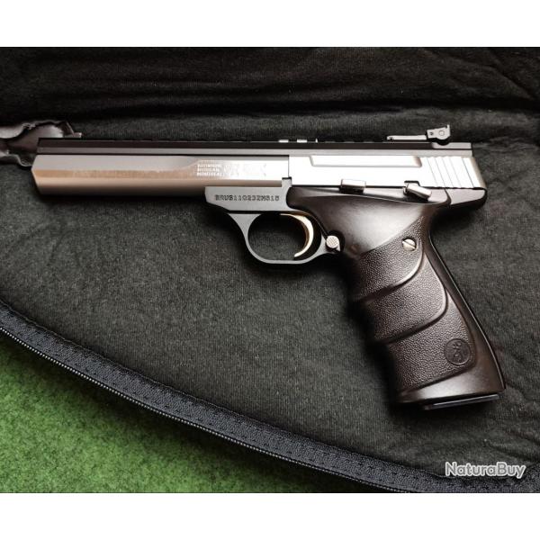 Pistolet semi-automatique BROWNING modle BUCK MARK - Calibre .22 LR - Dans sa housse (Occasion trs