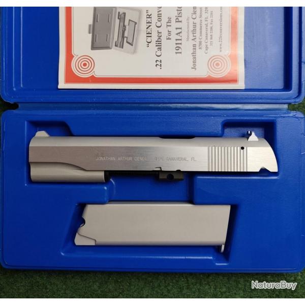 Conversion CIENER pour 1911 A1 - Calibre .22 LR - Dans sa boite avec 1 chargeur (Occasion, proche du