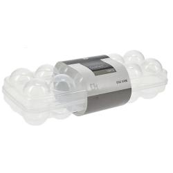 Boîte à 12 oeufs facile à nettoyer réutilisable 27,5x10x7,5cm