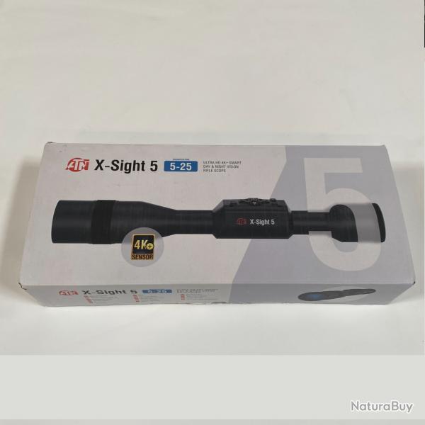 ATN X-Sight 5 5-25x Lunette de vise pour la chasse Day / Night d'occasion