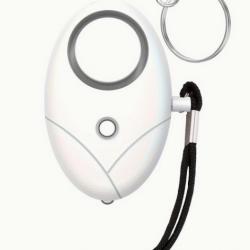 Porte clef - Alarme personnelle Anti-agresssion - Blanc
