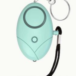 Porte clef - Alarme personnelle Anti-agresssion - Cyan