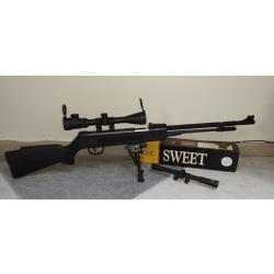 carabine B3-3PP+ Pistolet SP500 Cal.4.5 +2X Lunettes une 3-9x40EG+ une 4x20 +bipied maxi pack