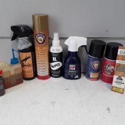 Lot  de produits d'entretiens divers