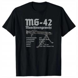 T-shirt Wehrmacht MG-42 - Noir / XXL