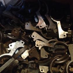 Militaria Allemand WW1 / WW2 Lot de 10 Détentes pour Mauser 98k / G98