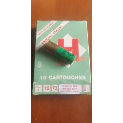 Boite de 10 cartouches Gilles Flers semi magnum 40 gr plomb 2 aluminé