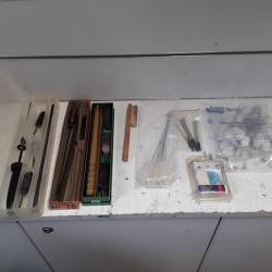 Lot de kit de nettoyages pour calibres 22lr, 12...