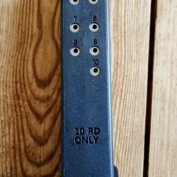9mm DERYA CHARGEUR ZY9 DY9 10 COUPS