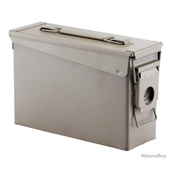 CAISSE MUNITION METAL CAL.30 TAN 25.5X9X16CM TAN