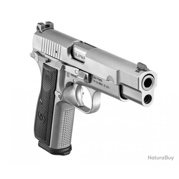 Nouveaut 2025 - Neuf - FN Herstal - High Power Series - 9mm - Stainless - USA - FN66-10106893