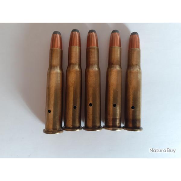 5 cartouches 30/30 winchester   RP  Neutralises percage et  amorces percutes