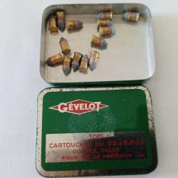 cartouches 5,5 mm Flobert de marque Gévelot