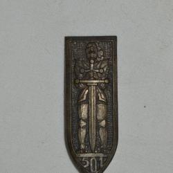 INSIGNE CAVALERIE- 501° REGIMENT DE CHARS DE COMBAT (AREMAIL)-501° RCC- 2° DIVISION BLINDEE
