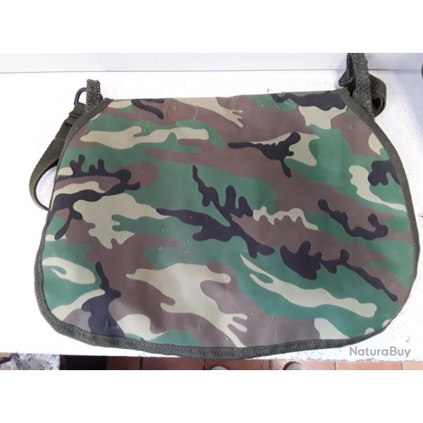 Lot de 2 sacs bandoulires verts