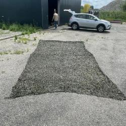 Filet de Camouflage Original Armée Hollandaise 3x6m Renforcé Etat Neuf