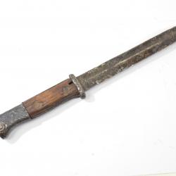 Baionnette Allemande Mauser 98K WW2 - mauvais état. Pièce de terrain