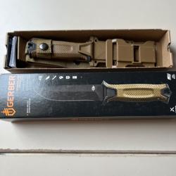 Poignard GERBER, ideal chasse, pêche, randonnée