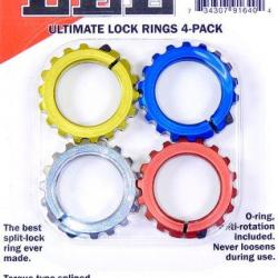 Lee Precision - Lot de 4 bagues de verrouillage Lock Ring #91640
