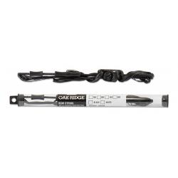 Corde noire 60'' - 16 brins Recurve Dacron avec Protection des Doigts