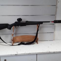 Carabine winchester XPR cal.30-06spr synthé can.51cm +point rouge+silencieux+malette+bretelle+balles