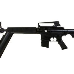 Carabine PCP à pompe M4-177 Bbs et Plomb Cal. 4,5 mm avec Asa de Transport M16 Aluminio