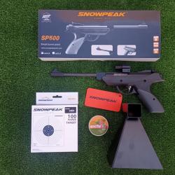 PACK-1 Pistolet + Laser Artemis SP500 Ressort  Cal. plomb de 4,5 mm , 175 m/seg. 570 Fps