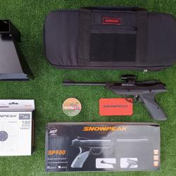 PACK-2 Pistolet + Laser Artemis SP500 Ressort  Cal. plomb de 4,5 mm , 175 m/seg. 570 Fps