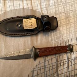 VEND COUTEAU DROIT BOCKER P08 DAMAST.