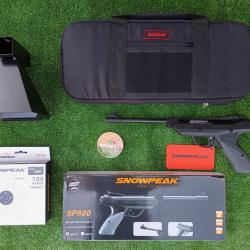 PACK-3 Pistolet  Artemis SP500 Ressort  Cal. plomb de 4,5 mm , 175 m/seg. 570 Fps